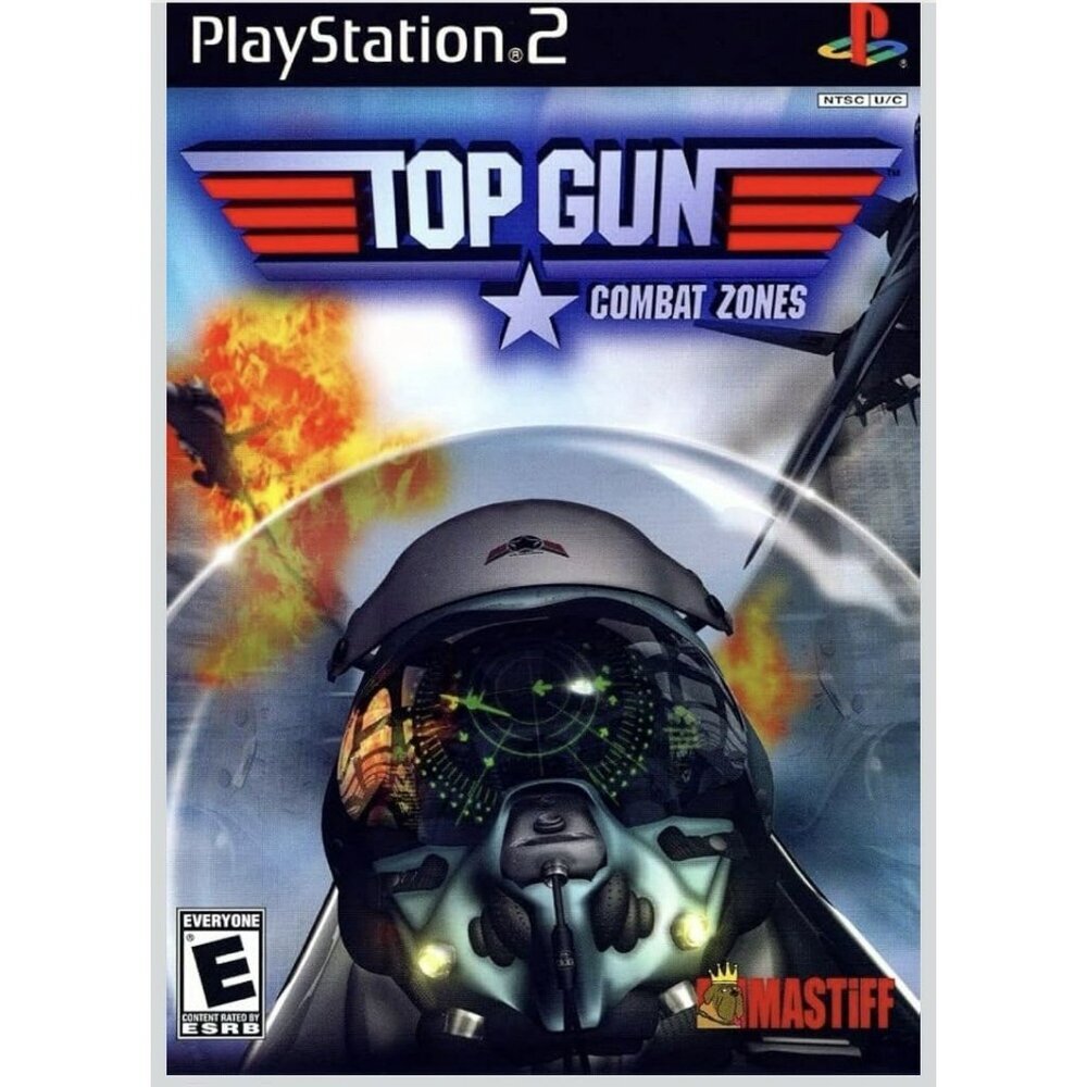 Top Gun Combat Zones | Sony PlayStation 2 PS2 Vintage Video Game